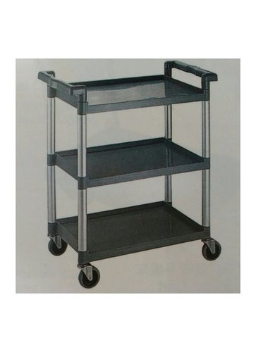 Plastic  3 - Tier Trolley Max Load: 200  Kilograms (Kg)