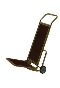 Stainless Steel Hotel Luggage Trolley - Length: Standard Millimeter (mm)