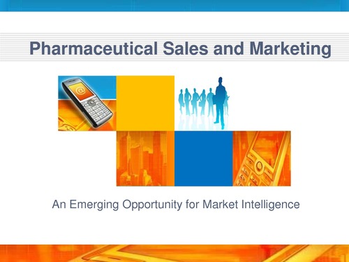 Sales and marketing of pharmaceutical