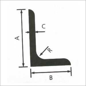 Aluminium unequal angles