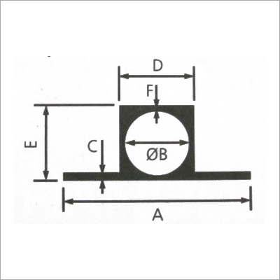 Aluminium Square tower bolts