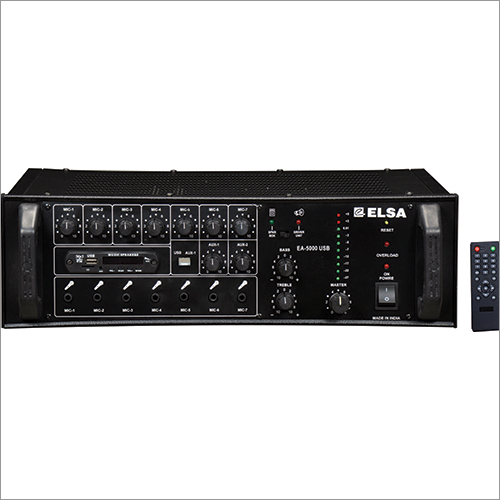 PA Amplifier With Digital Recorder
