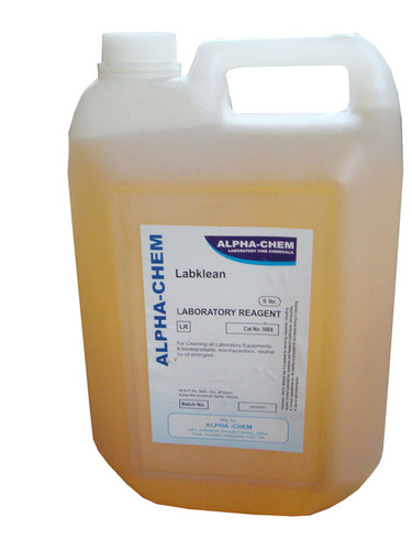 Labklean - Plastic 5L Amber, PH 7-8 | Effective Cleaning, Lab Safety, Versatile