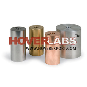 Set Blocks Calorimeter - Aluminum, 1 Kg, Dual Holes 13 mm & 7-8 mm | Heat Measurement, Precise, Durable