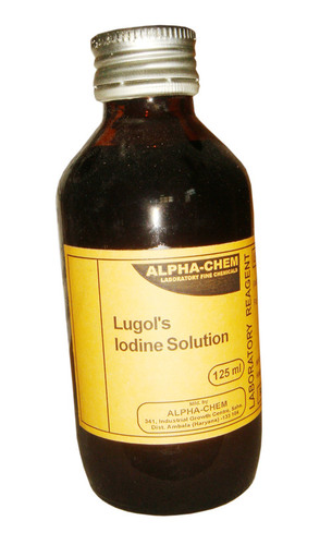 Lugol's Iodine Solution (For Micriscopy)