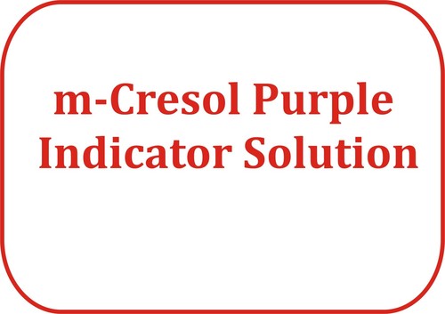 m-Cresol Purple Indicator Solution