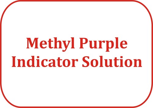 Methyl Purple Indicator Solution - 125ml Bottle, LR Grade, pH Range 4.8-5.4 | Accurate pH Readings, Clear Color Change, Reliable Results