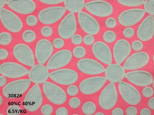 High Quality Cotton & Poly Lace Fabric