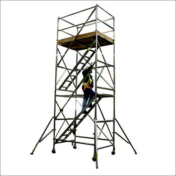 Aluminium Stairway Mobile Tower Scaffold