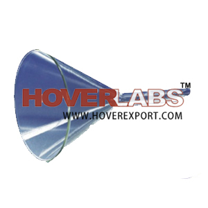 Funnel 60 Angle Plain - Glass, 5-20 cm, Clear | Wide Opening, Smooth Flow, Easy to Clean, Precise Pouring