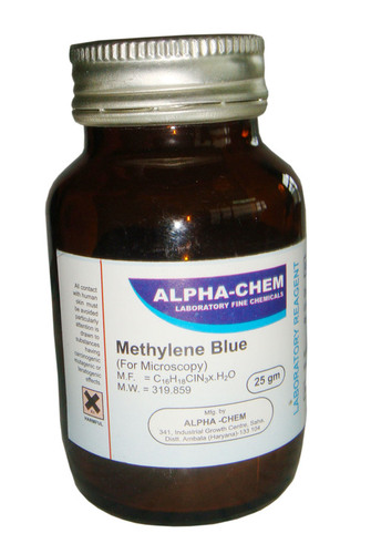 Methylene Blue (For Microscopy) - 25gm LR Grade Dark Brown High Purity Accurate Staining