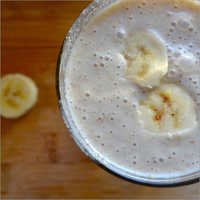 Banana Shake - 16oz Glass, 4â°c, Smooth Texture | Low Fat, Weight Gain, Additive Free, Good Energy