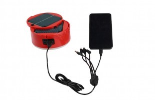 SOLAR LIGHT WITH SOLAR MOBILE CHARGER