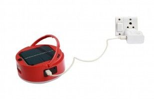 SOLAR LIGHT WITH SOLAR MOBILE CHARGER