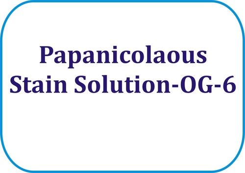 Papanicolaous Stain Solution-OG-6