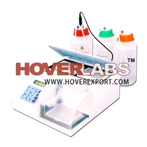 MICRO-PLATE WASHER - Full Head 96-Well Plate, Programmable Display, 3-5 Wash Cycles | Angled Cannula, Two Plate Carriage, Low Fluid Use
