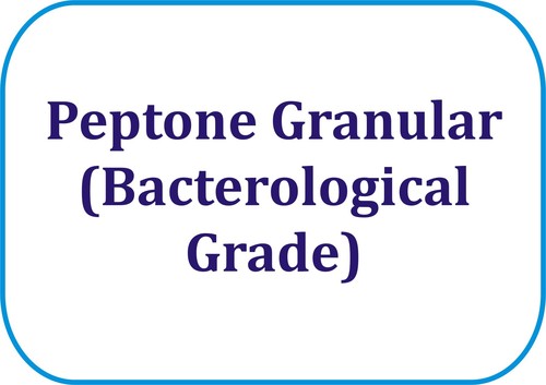 Peptone Granular (Bacterological Grade) - 500gm, High Purity, Water Soluble, MSDS Available