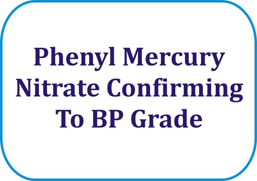 Phenyl Mercury Nitrate Confirming To BP Grade