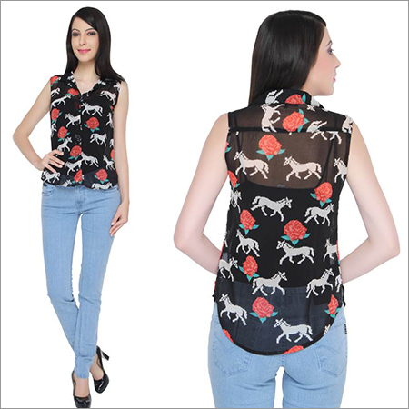 Ladies Printed Tops