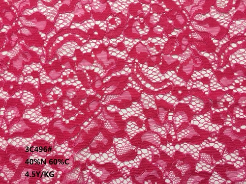 Nylon & Cotton Lace Fabrics