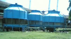 FRP Round Shape Cooling Towers