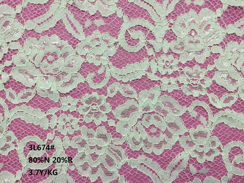 Charming Floral Guipure Cord Lace Fabric