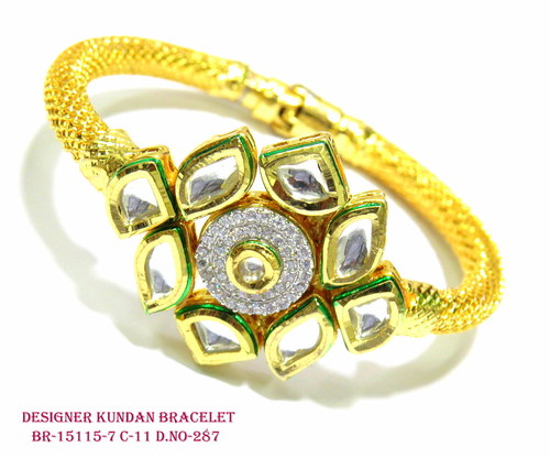 Designer Kundan Bracelet Gender: Women