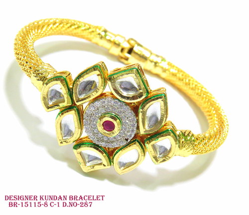 Designer Kundan Bracelet