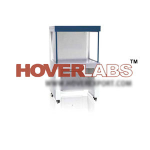 VERTICAL AIR FLOW AIR HOOD - Metal, 73.5x30x45 inches, Gray | Vertical Airflow, Variable Speed Mixer 0-2500 RPM