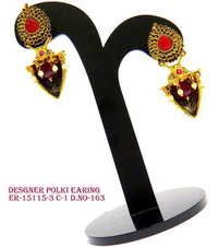 Designer Polki Earring