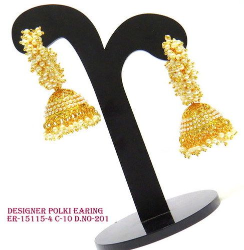 Campiyan Jhumka Chandelier Earrings