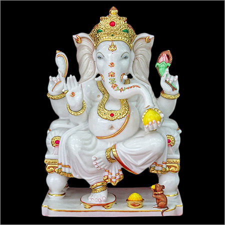 Marble God Ganesha Statues