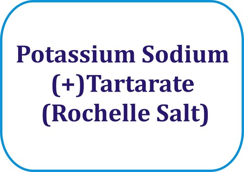 Potassium Sodium (+)Tartarate (Rochelle Salt)