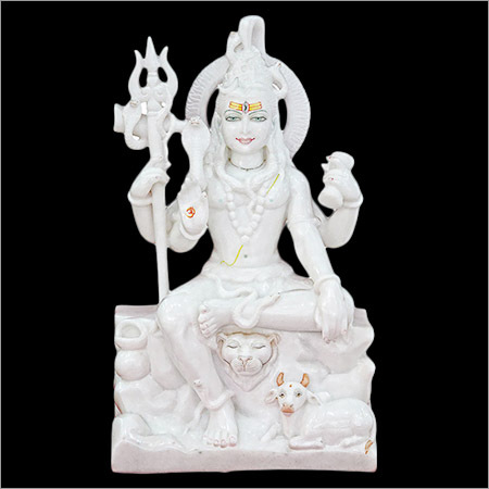 Marble Lord Shiva Statue