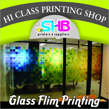 Fancy Glass Film Printing