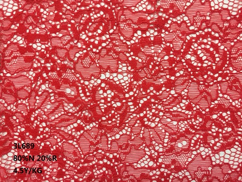 French Floral Guipure Cord Lace Fabric