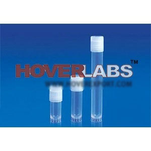 STORAGE VIAL - Polypropylene 1.0-5.0 ml, Leakproof Screw Cap, Sterile, Graduated, Non-Twisting