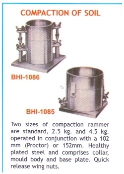 Compaction of soil