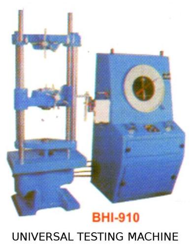Universal Testing Machines - 1000x600x1500 mm, 10 kN Capacity | Digital Display, Peak Load Hold, Tare Facility, Zero Elongation, Printer Option