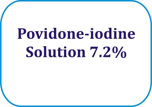 Povidone-iodine Solution 7.2%