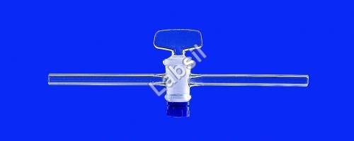 Stopcocks  straight bore with solid glass key stop