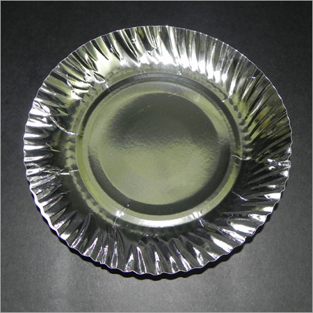Silver Paper Plate