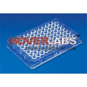 MICRO TEST PLATE - Polystyrene 85x128 mm 96 Wells | Alpha-Numeric Index Flat or U Bottom Clear