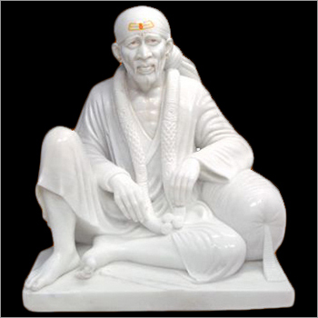 Marble Dwarkamai Sai Baba Statue