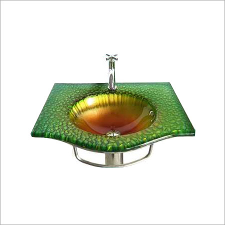 Green Shaded Fusion Wash Basin