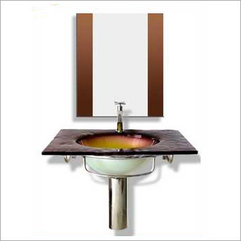 Glass Basin Set SG-5008 - 18x24 Rectangular, Pristine Quality Glass, Easy to Install and Clean, Reliable Finish