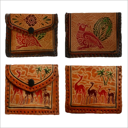 Leather Santiniketan Coin Purse