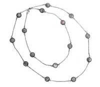 Labradorite Gemstone Chain Necklace