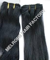 Machine Wefted Hair