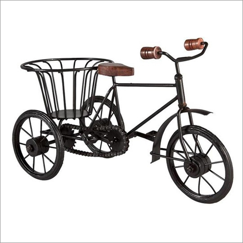 Cycle Rickshaw With BasketA Handicraft